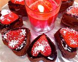 ハートの生チョコショートケーキ♡作り方19写真