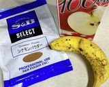 シナモン香る♪バナナ林檎ジュース作り方1写真