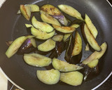 茄子と厚揚げの味噌炒め作り方1写真