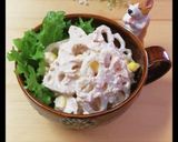 冷凍れんこんでチャチャっとサラダ作り方6写真