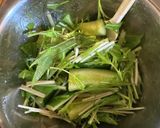 きゅうりと水菜の旨み和え作り方1写真