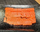 サーモン＆アボガド＋水菜＋スプラウト作り方4写真