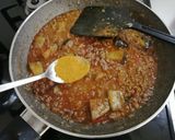 茄子の挽き肉カレー作り方6写真