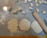 中国人奥さんに習った皮から作る水餃子。作り方13写真