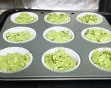 抹茶とチョコチップのオートミールマフィン作り方8写真