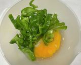 レンジで簡単！ピーマンたまご☆弁当や副菜作り方1写真