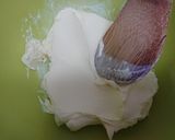 バレンタイン♥小倉まっ茶レアチーズケーキ作り方7写真