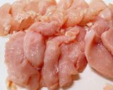 【レモン汁で♪】鶏むね肉の甘辛ダレ作り方1写真