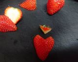 バレンタイン♥小倉まっ茶レアチーズケーキ作り方13写真