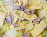 白菜大量消化！あげと白菜のくたくた煮作り方5写真