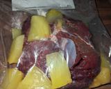 鹿肉のナッツソースステーキ作り方1写真