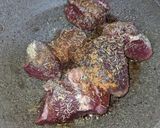 鹿肉のナッツソースステーキ作り方3写真