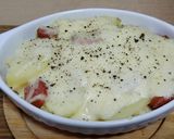 ☆男飯☆０３４　りんごとポテトのグラタン作り方5写真