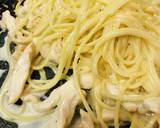 鶏肉とマスカルポーネのミルクチーズパスタ作り方2写真