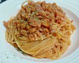 ベーコンのトマトパスタ作り方9写真