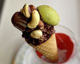 シュガーコーンでバレンタインチョコレート作り方7写真