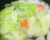 レトルト●長ネギ玉子の具だくさんみそ汁作り方2写真