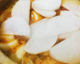 プチッと鍋●和風トッピングの豚キムチ鍋作り方1写真