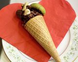 シュガーコーンでバレンタインチョコレート作り方8写真