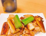 シンプルで美味しい！ネギと鶏肉の旨味焼き作り方3写真