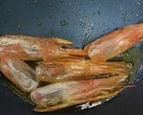 赤エビのロースト ペペロンチーノ風作り方5写真