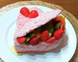 米粉でひな祭りケーキ☆ギミックケーキ作り方13写真
