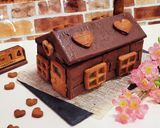 チョコの家～チョコヘクセンハウス作り方12写真