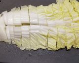 朝ごはんに白菜のレンチン蒸し作り方1写真
