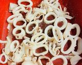 イカ明太ほうれん草炒め作り方4写真