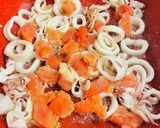 イカ明太ほうれん草炒め作り方5写真