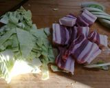 豚バラ肉とキャベツの味噌炒め作り方2写真