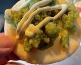 サラダせんべいの醤油枝豆マヨサンド作り方6写真