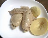 鶏手羽先とタケノコの、まる生ポン酢煮作り方5写真