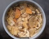 低糖質 大豆麺でけんちんそば 糖質減作り方3写真