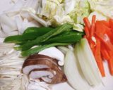 減塩コチュジャン肉野菜炒め塩分1.0g作り方1写真