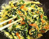 たまごとじ②ほうれん草作り方5写真