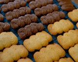 絞り出しクッキー2種＆抹茶チョコクッキー作り方36写真