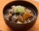 低糖質 大豆麺でけんちんそば 糖質減作り方4写真