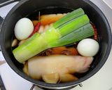 豚足の甘辛煮（台湾風味）作り方2写真