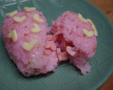 ハートまみれの❤おにぎり寿司作り方6写真