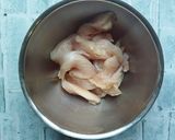 ホクッ♪塩麴むねスティック照り焼き作り方1写真