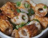 竹輪マヨネーズ焼き作り方3写真