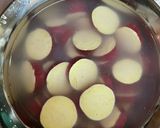 さつま芋のりんごジュース煮作り方1写真