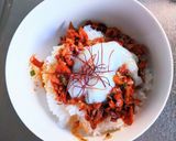 鶏そぼろの坦々ごはん作り方8写真
