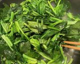 青菜炒め作り方4写真