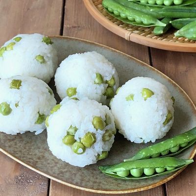 豆ごはん 豆ごはん／炊き込みで旨味たっぷり♪ by 梅ミッキー