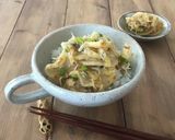 簡単♪たくあんチーズ丼／漬物屋のまかない作り方3写真
