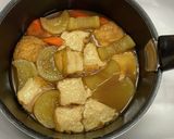 味しみ♡がんもと大根煮物作り方6写真