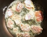 塩唐揚げの甘酢きのこあんかけ作り方7写真