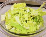 【簡単手抜き版】豆腐で作るお好み焼き作り方3写真